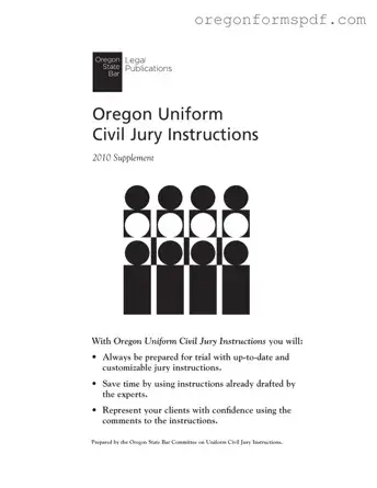 Free Oregon Uniform Civil Jury PDF Form